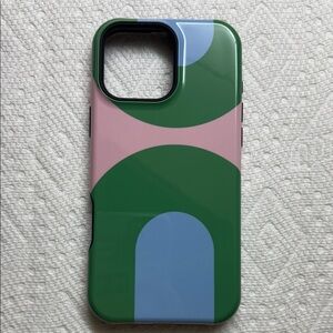 Stylish Green and Pink 16 PRO MAX CASE